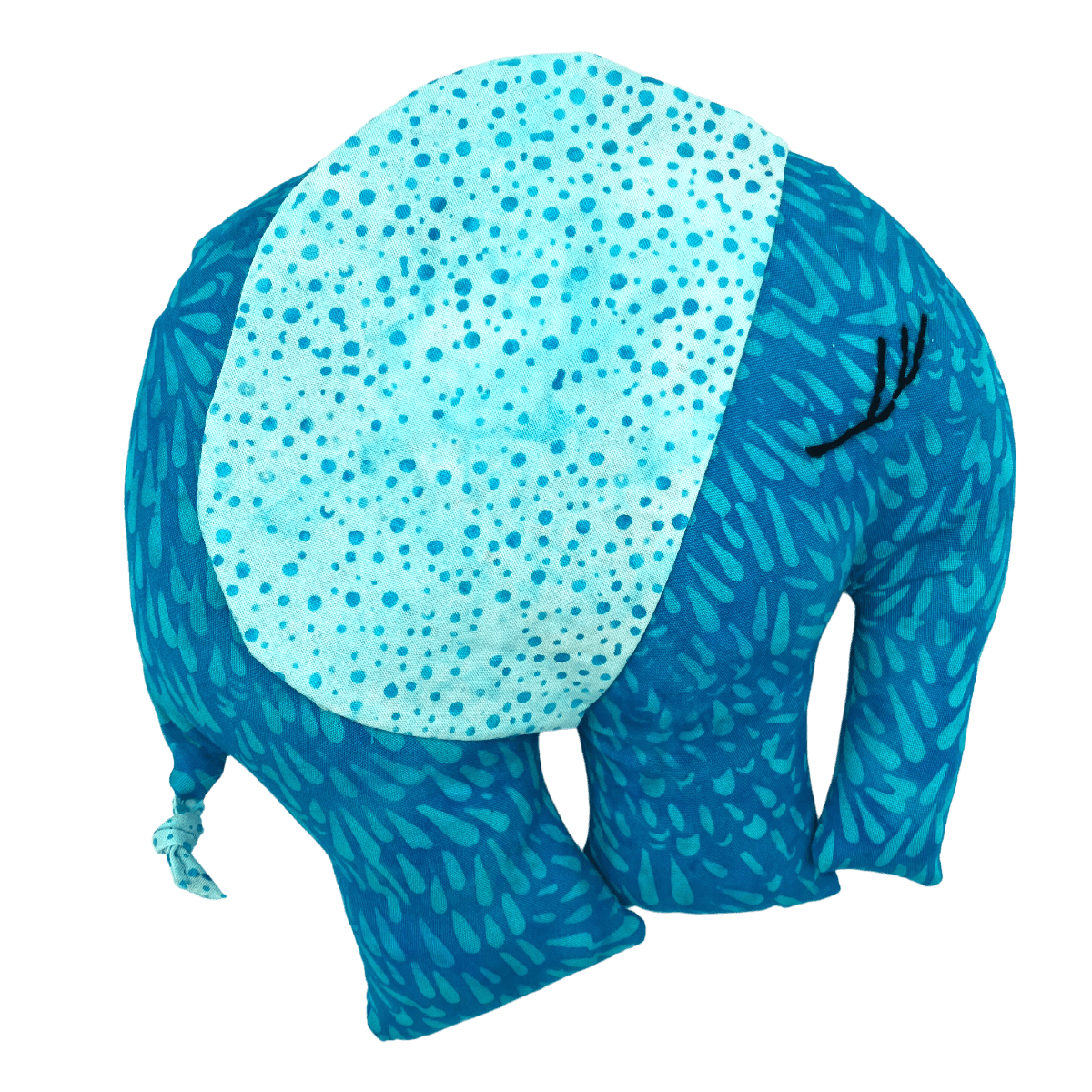 Elephant Tooth Pillow Plushie in Aqua - Forai